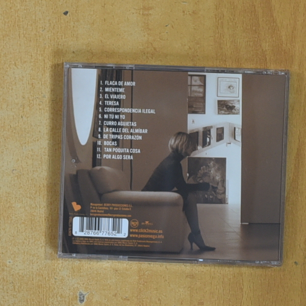 PASION VEGA - FLACA DE AMOR - CD