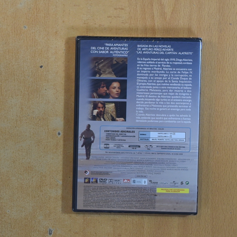 ALATRISTE - DVD