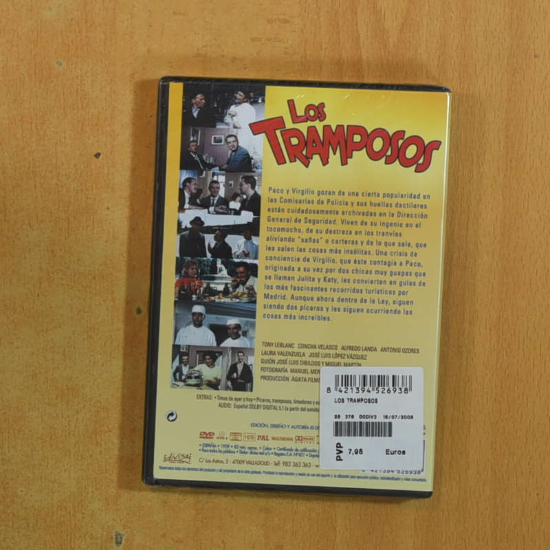 LOS TRAMPOSOS - DVD