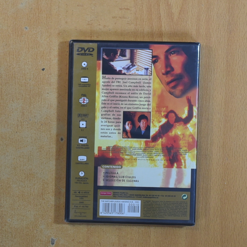 THE WATCHER - DVD