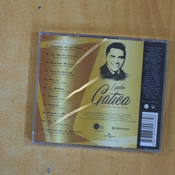 LUCHO GATICA - HISTORIA DE UN AMOR - CD