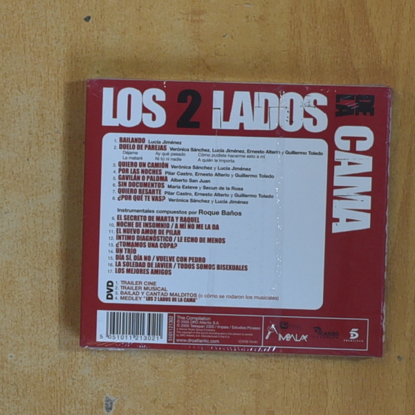 VARIOS - LOS DOS LADOS DE LA CAMA - CD