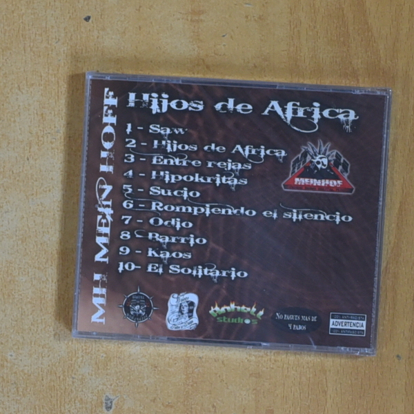 MH MEIN HOFF - HIJOS DE AFRICA - CD