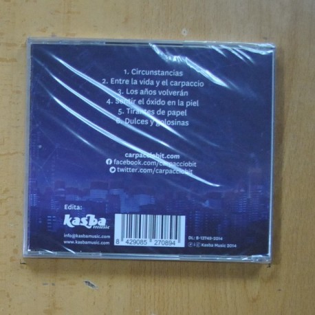 CARPACCIO BIT - SOSTENIBLE, LO DICEN LOS ASTROS - CD