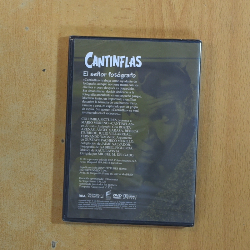 CANTINFLAS EL SEÑOR FOTOGRAFO - DVD