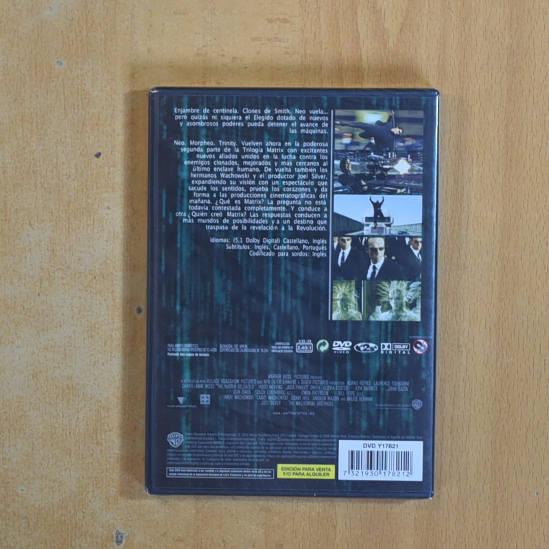 MATRIX RELOADED - DVD