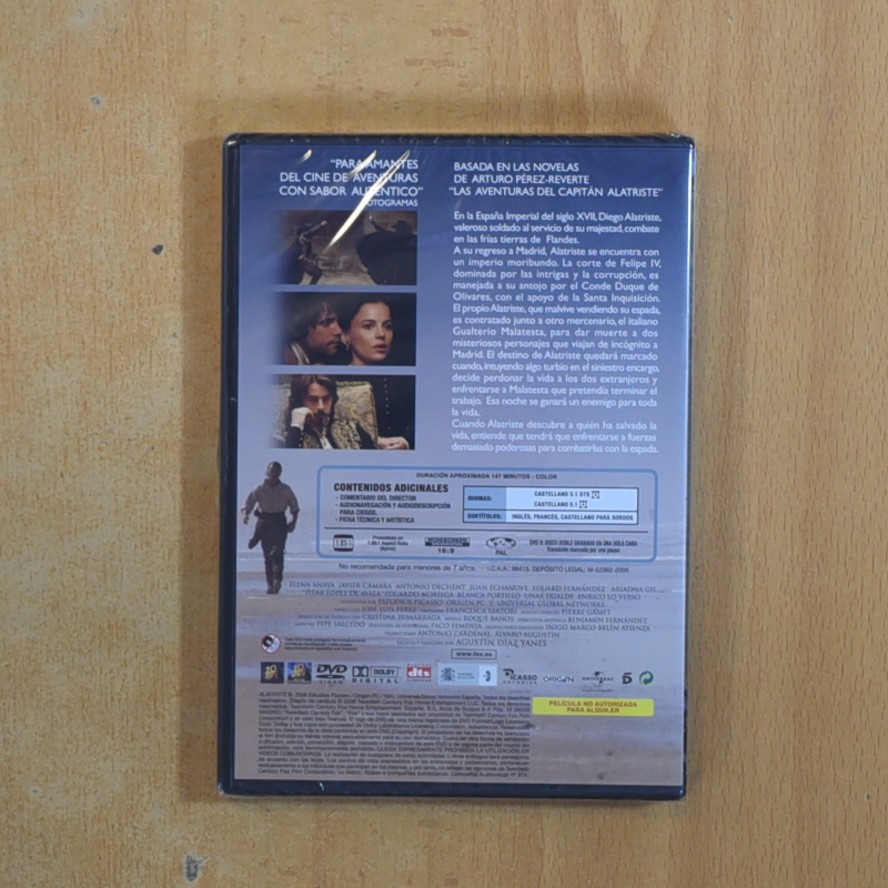 ALATRISTE - DVD
