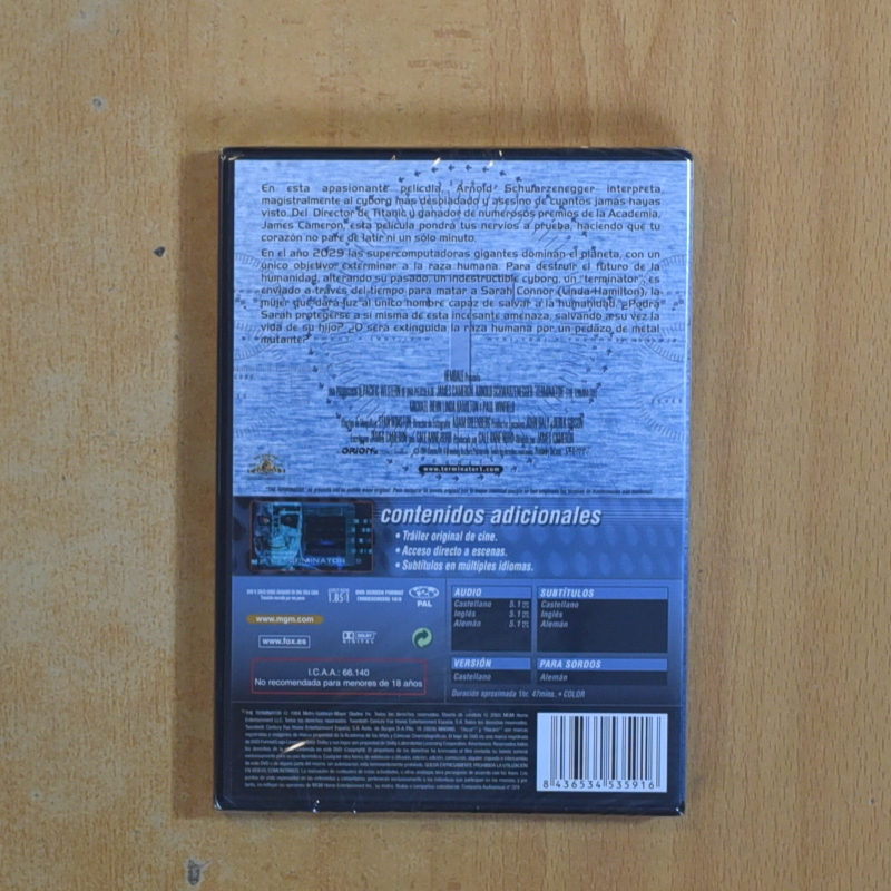 TERMINATOR - DVD
