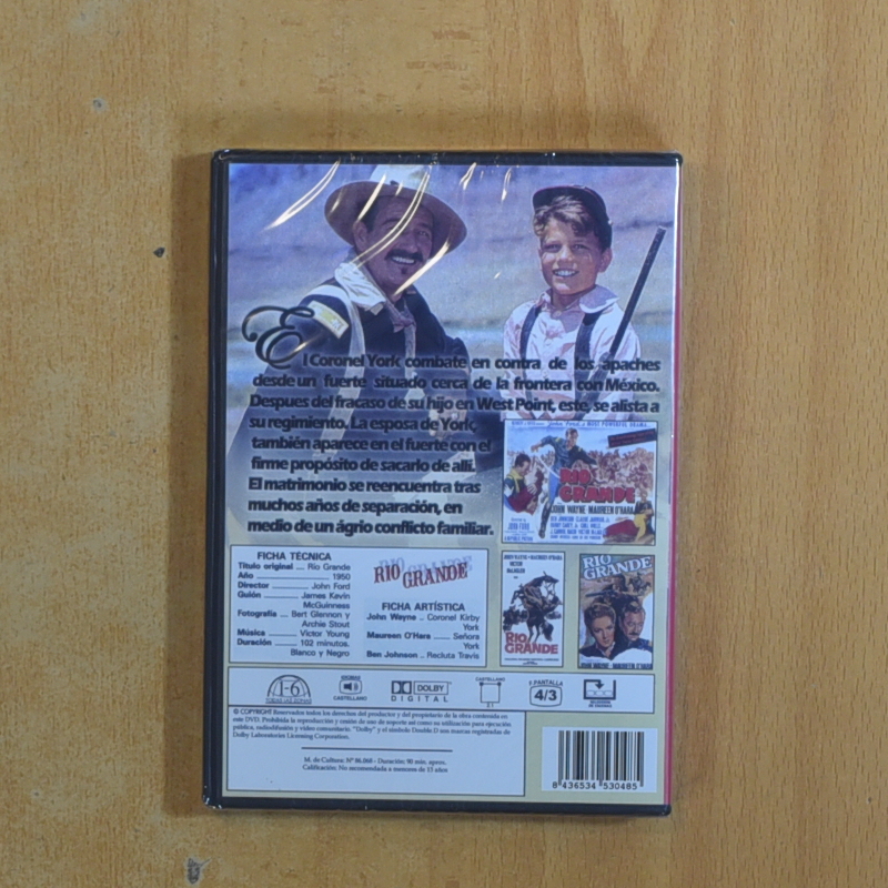 RIO GRANDE - DVD