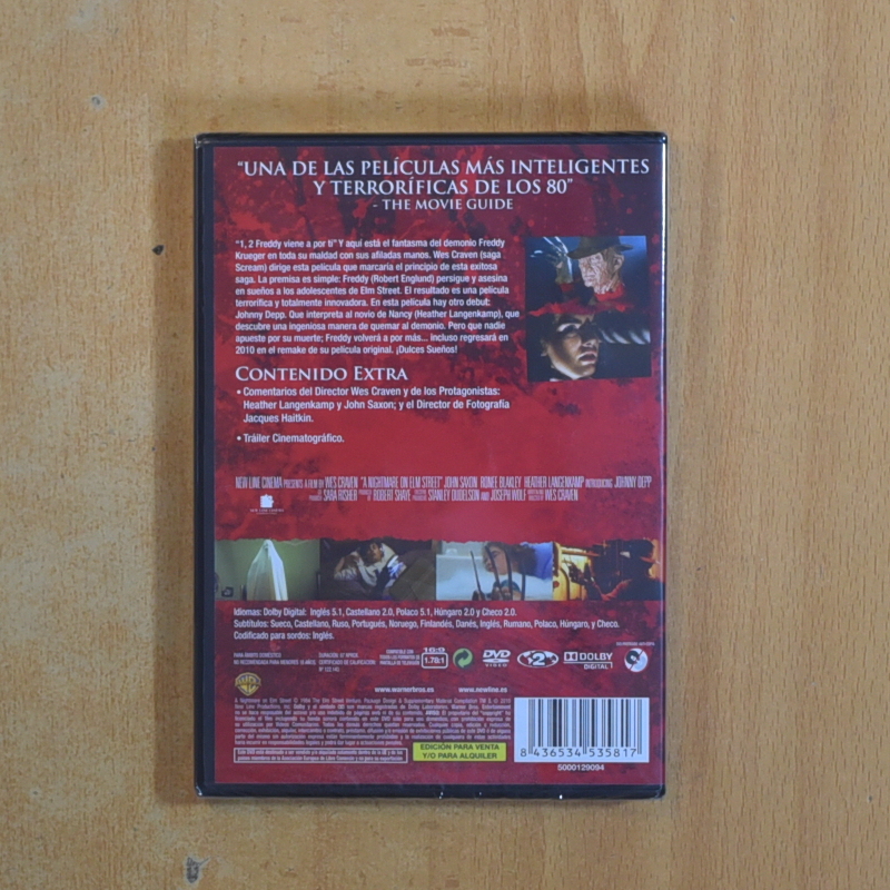 PESADILLA EN ELM STREET - DVD