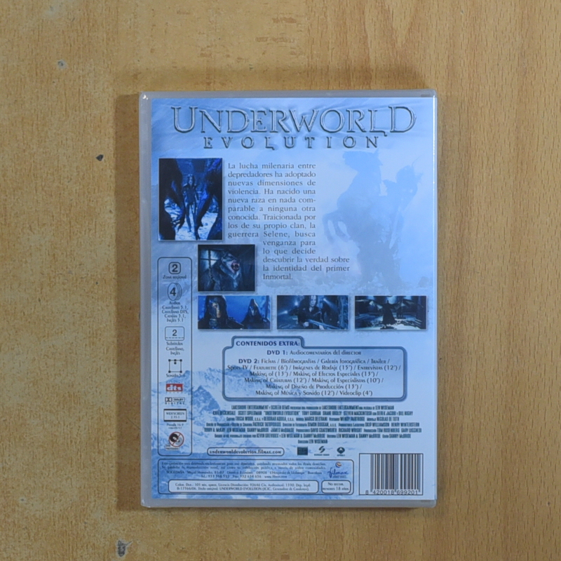 UNDERWORLD EVOLUTION - DVD