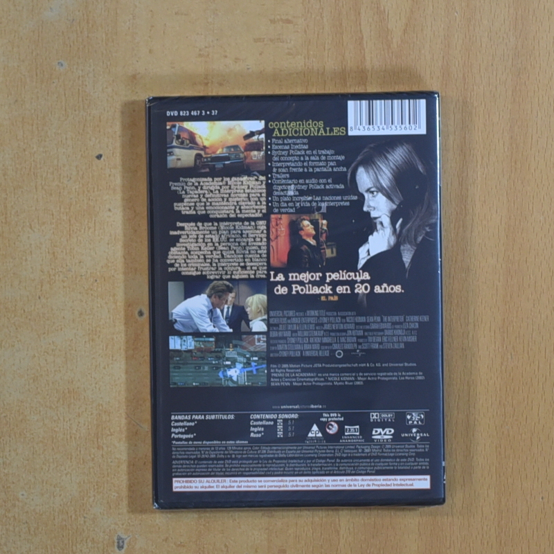 LA INTERPRETE - DVD