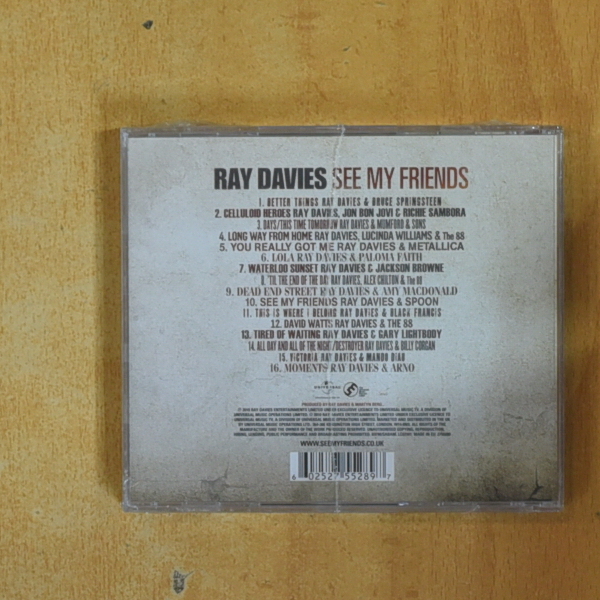 RAY DAVIES - SEE MY FRIENDS - CD
