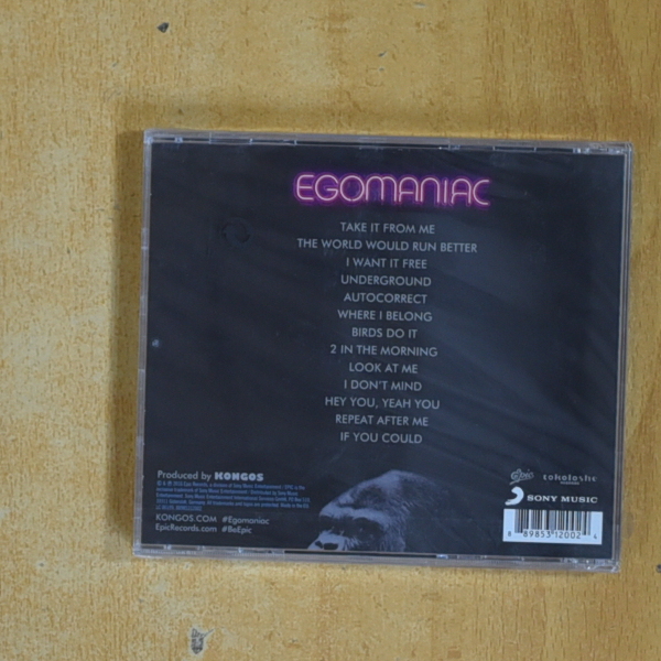 KONGOS - EGOMANIAC - CD