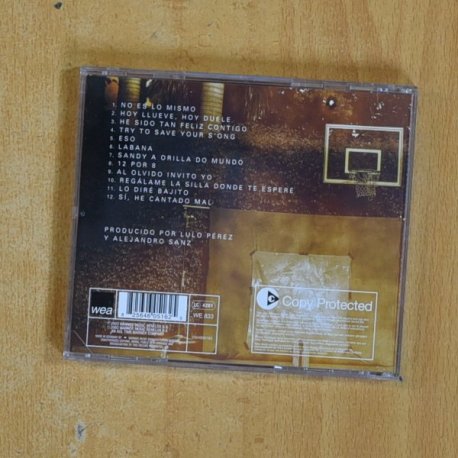 ALEJANDRO SANZ - NO ES LO MISMO - CD