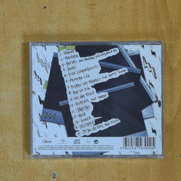 JU BALVIN - ENERGIA - CD