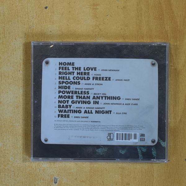 RUDIMENTAL - HOME - CD