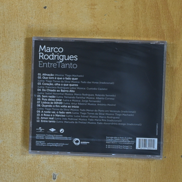 MARCO RODRIGUES - ENTRE TANTO - CD