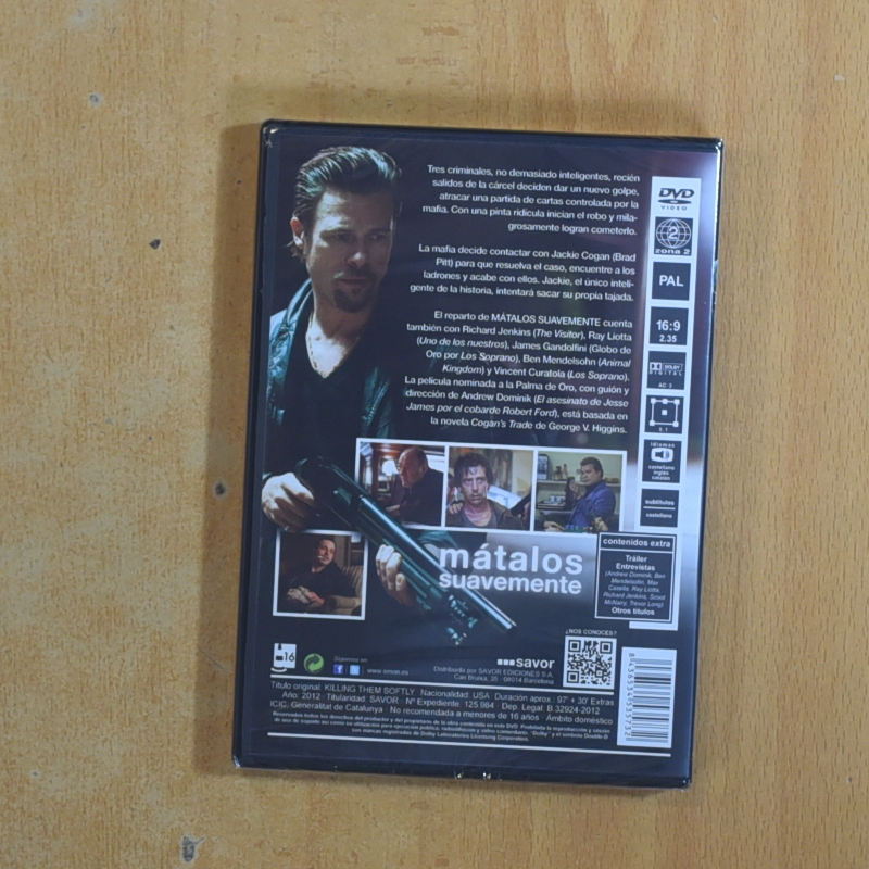 MATALOS SUAVEMENTE - DVD