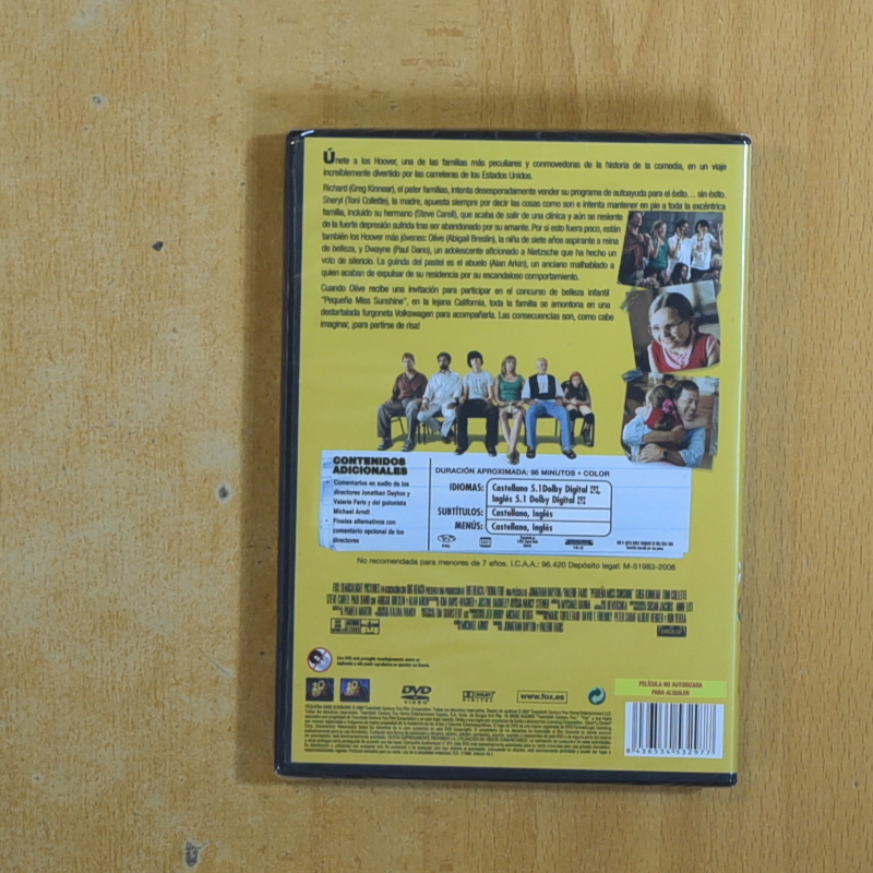 PEQUEÑA MISS SUNSHINE - DVD