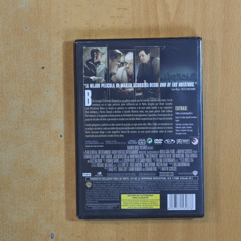 INFILTRADOS - DVD