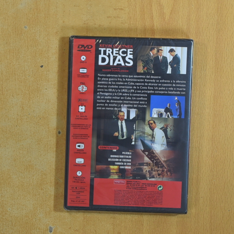 TRECE DIAS - DVD
