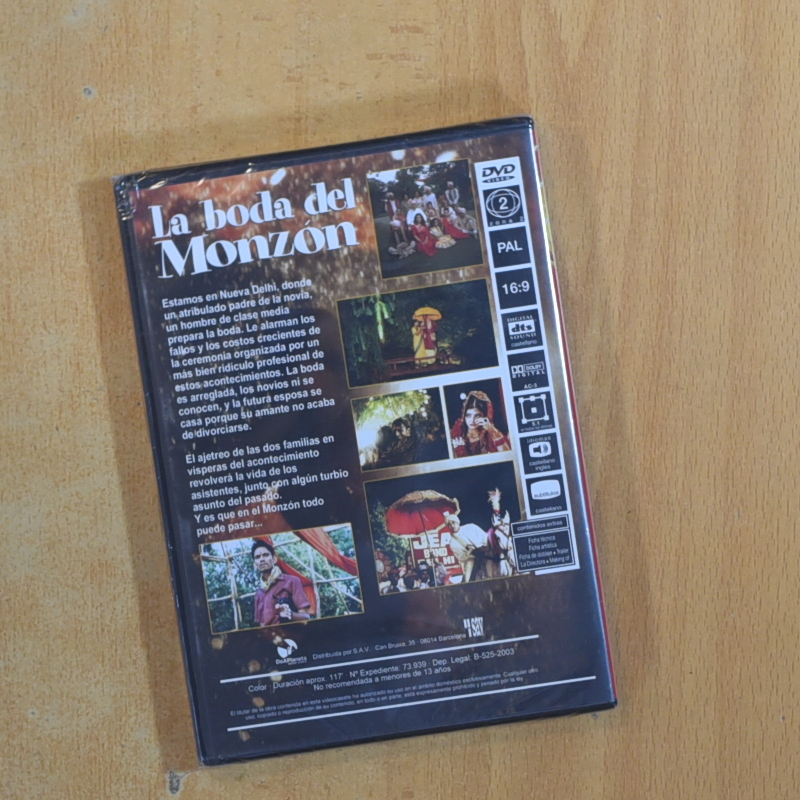 LA BODA DEL MONZON - DVD