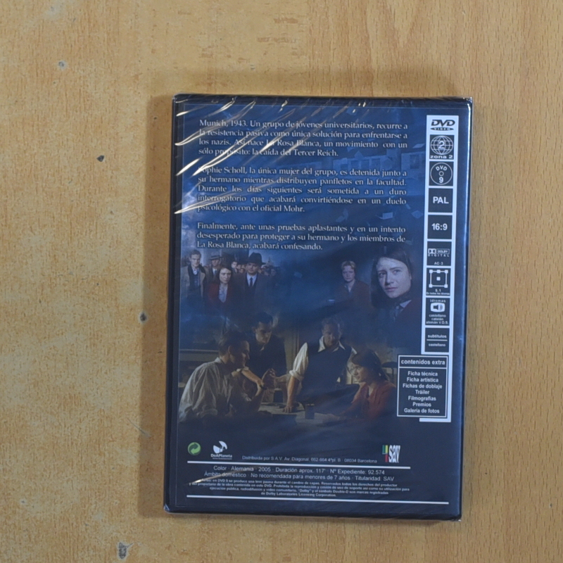 SOPHIE SCHOLL - DVD