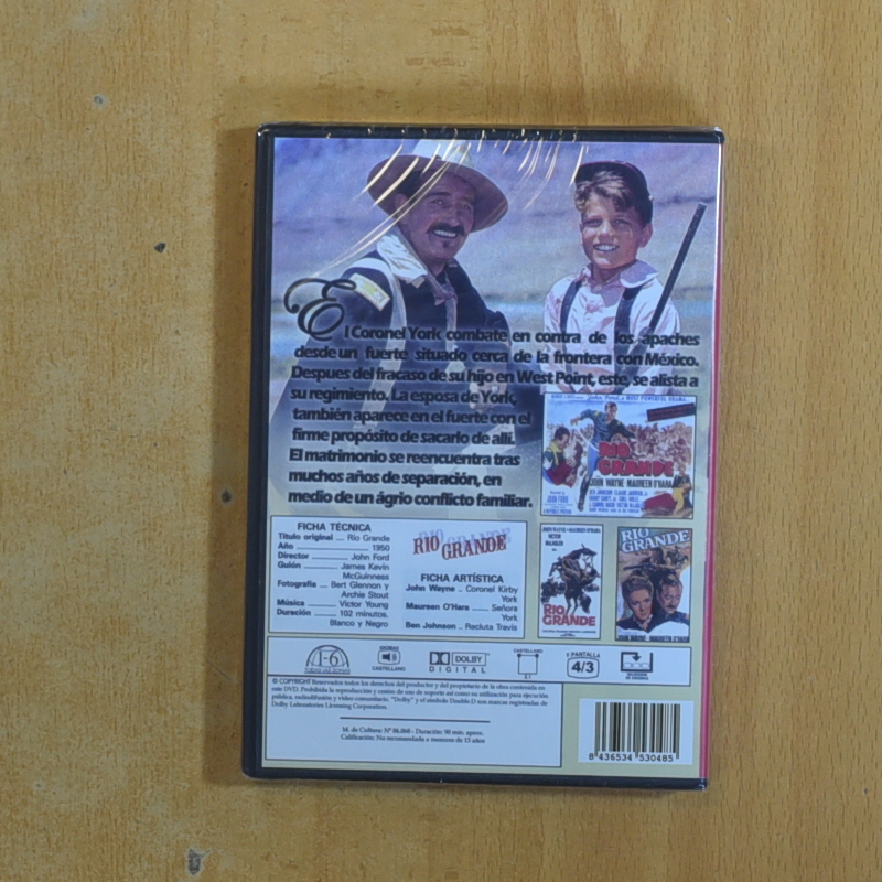 RIO GRANDE - DVD