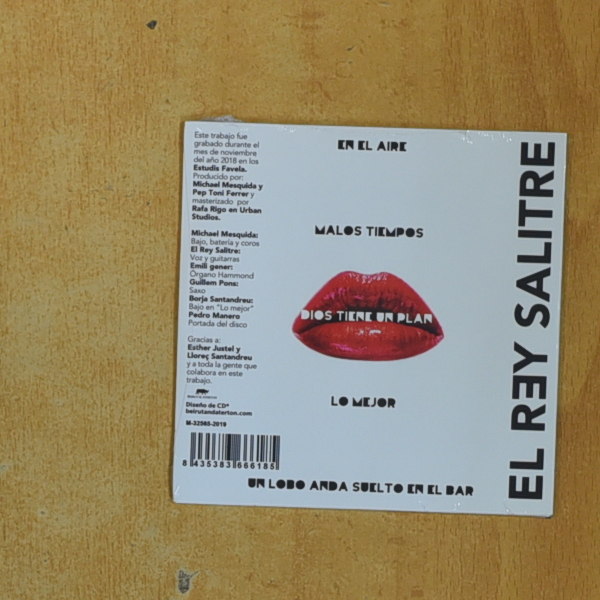 EL REY SALITRE - AL OTRO LADO DEL CIELO - CD