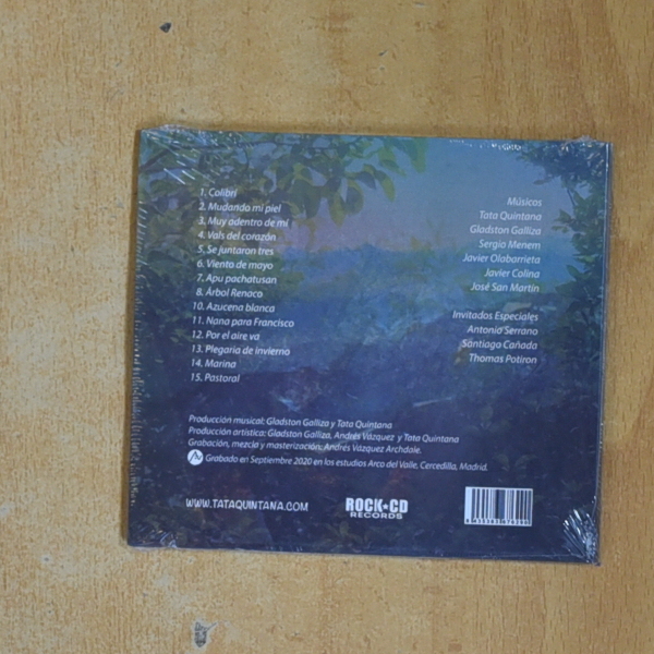TATA QUINTANA - ALIENTO - CD
