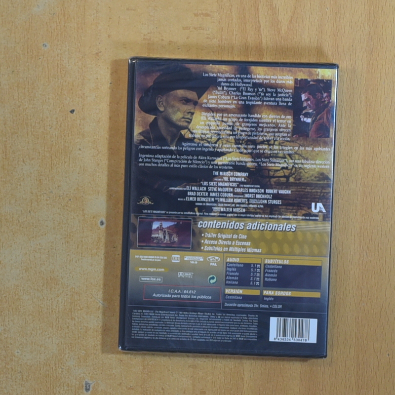 LOS SIETE MAGNIFICOS - DVD