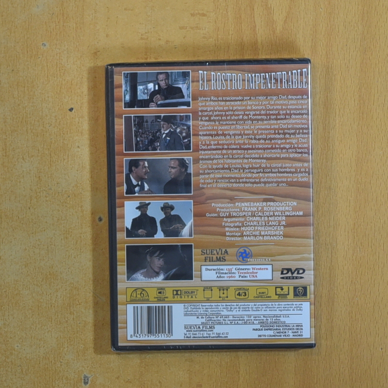 EL ROSTRO IMPENETRABLE - DVD