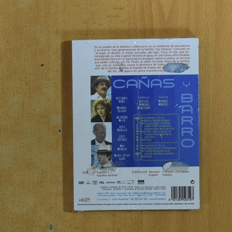 CAÑAS Y BARRO - DVD