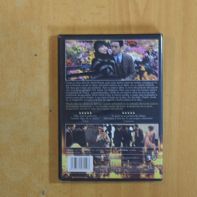 BALAS SOBRE BROADWAY - DVD
