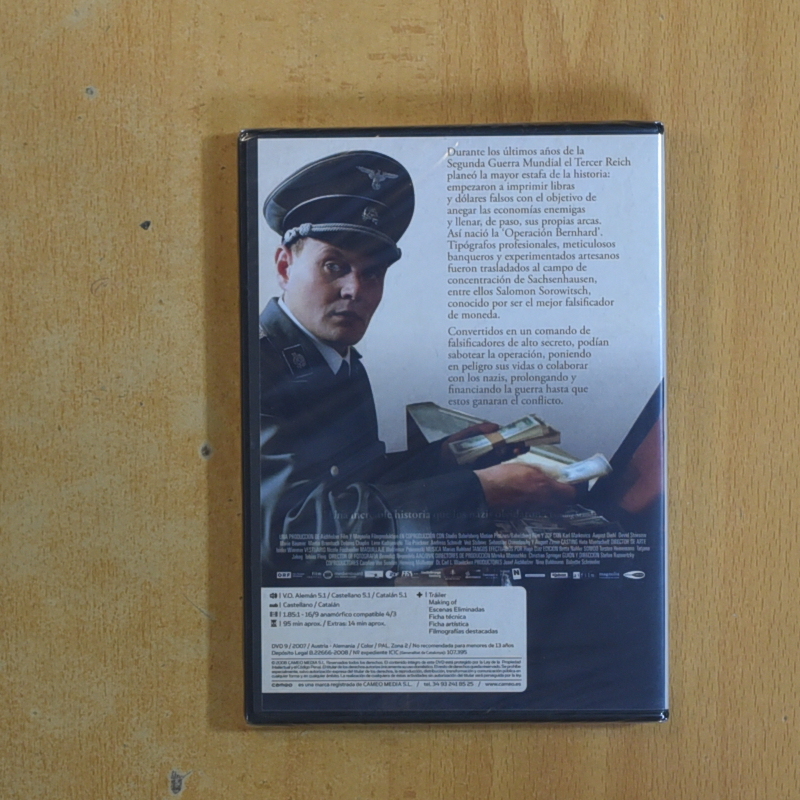 LOS FALSIFICADORES - DVD
