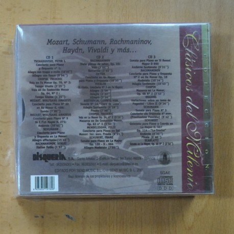 VARIOS - CONCIERTOS PARA PIANO - CD