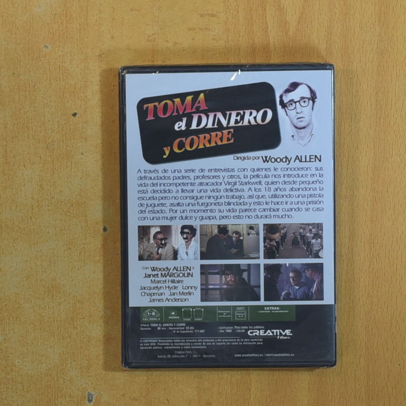 TOMA EL DINERO Y CORRE - DVD