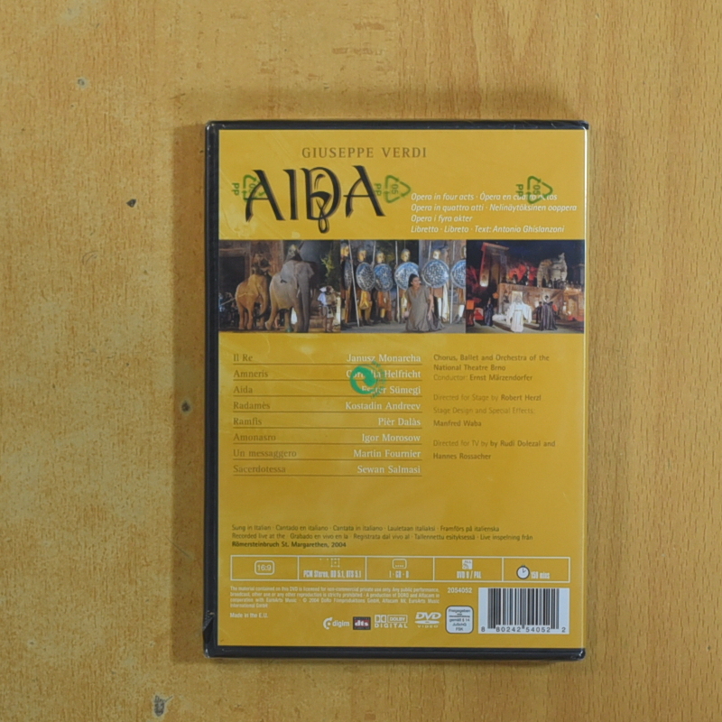 VERDI AIDA - DVD