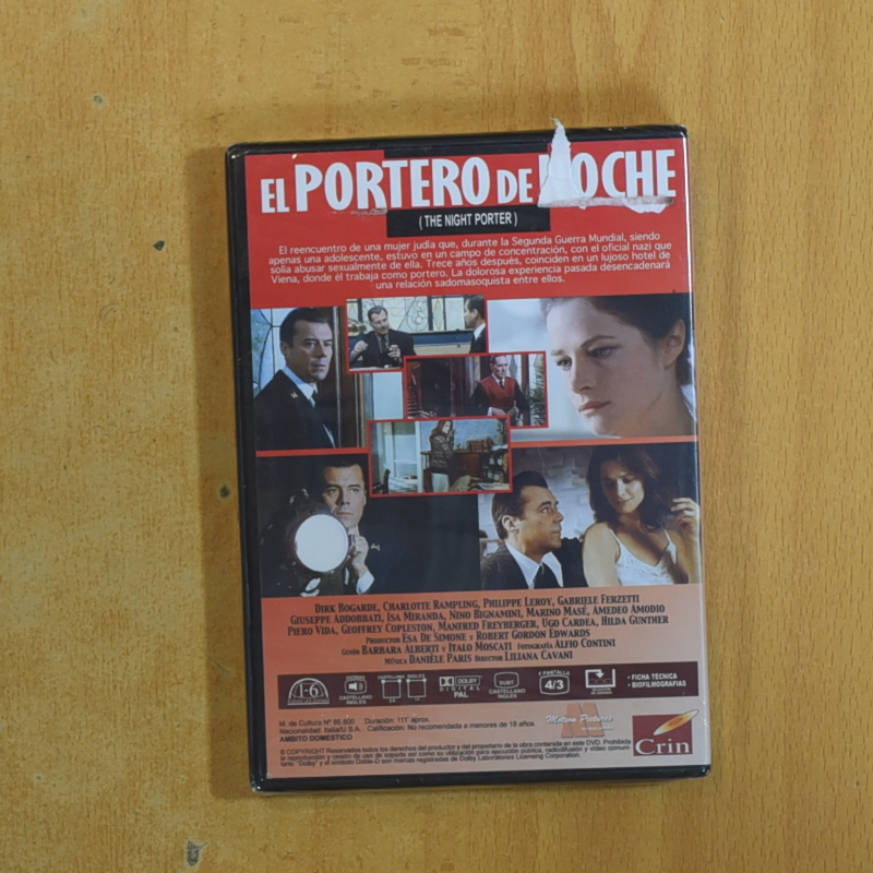 EL PORTERO DE NOCHE - DVD