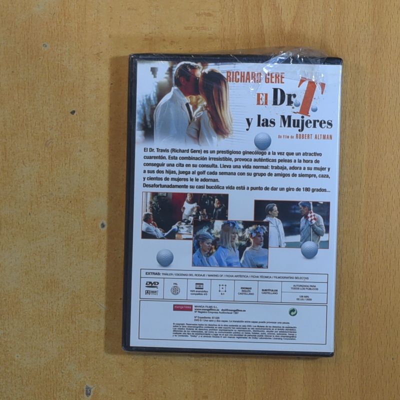 EL DR T Y LAS MUJERES - DVD