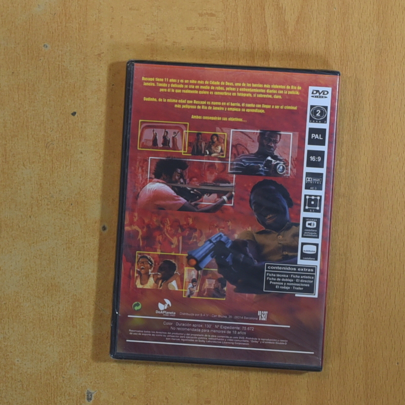 CIUDAD DE DIOS - DVD