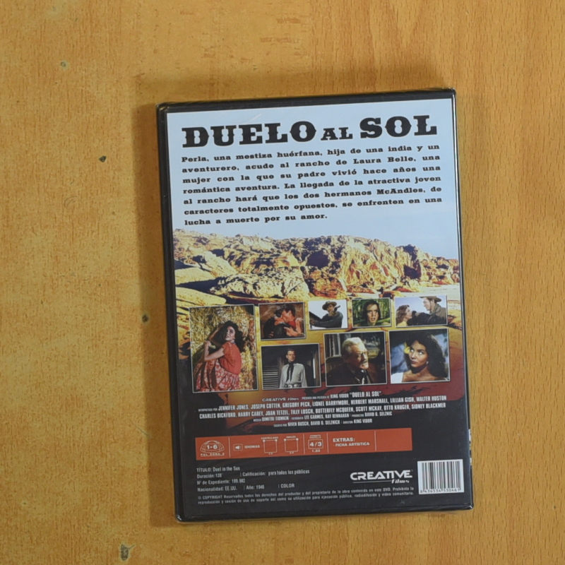 DUELO AL SOL - DVD