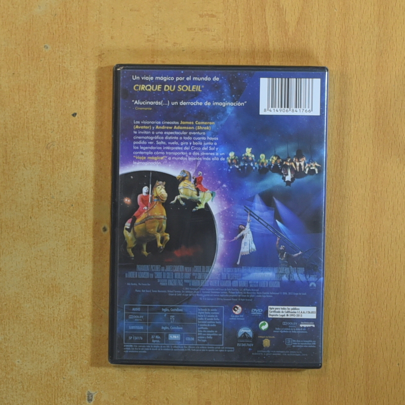 CIRQUE DU SOLEIL MUNDOS LEJANOS - DVD