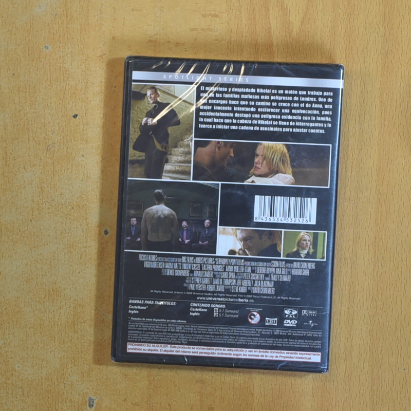 PROMESAS DEL ESTE - DVD