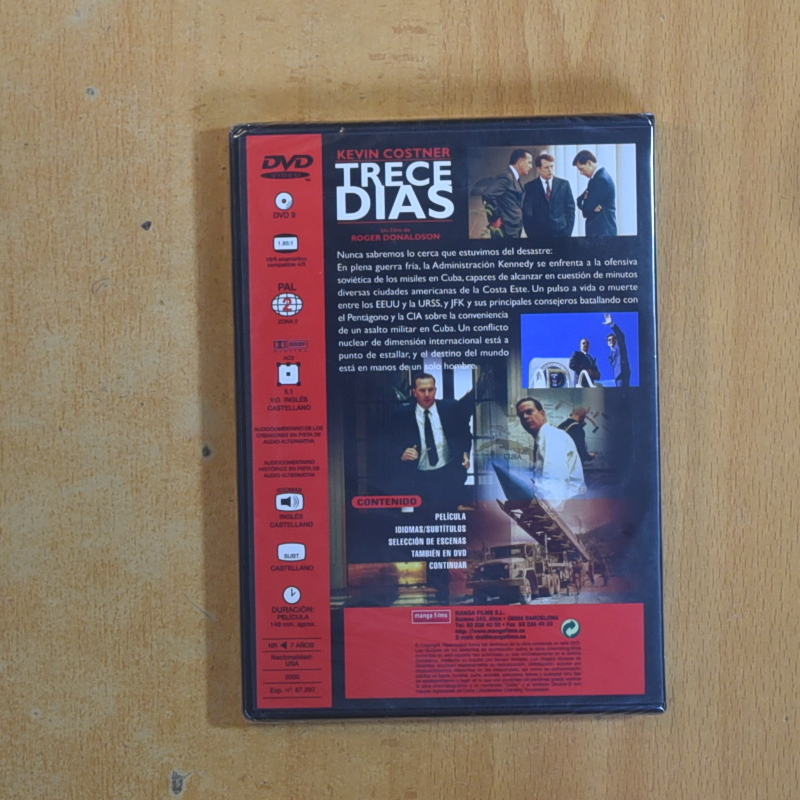 TRECE DIAS - DVD