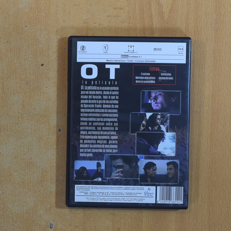 OT LA PELICULA - DVD