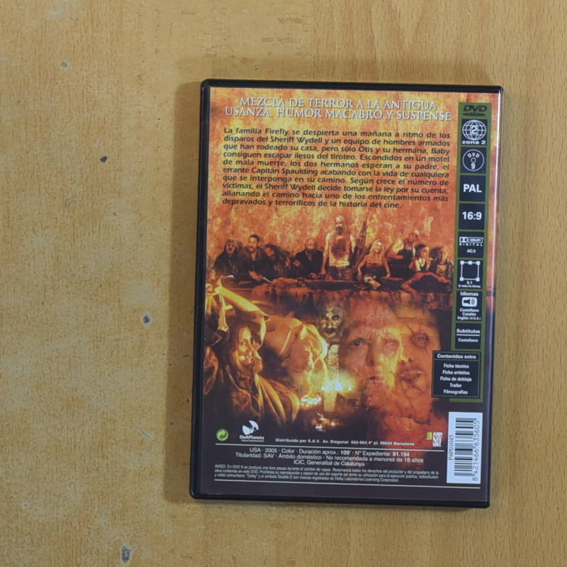 LOS RENEGADOS DEL DIABLO - DVD
