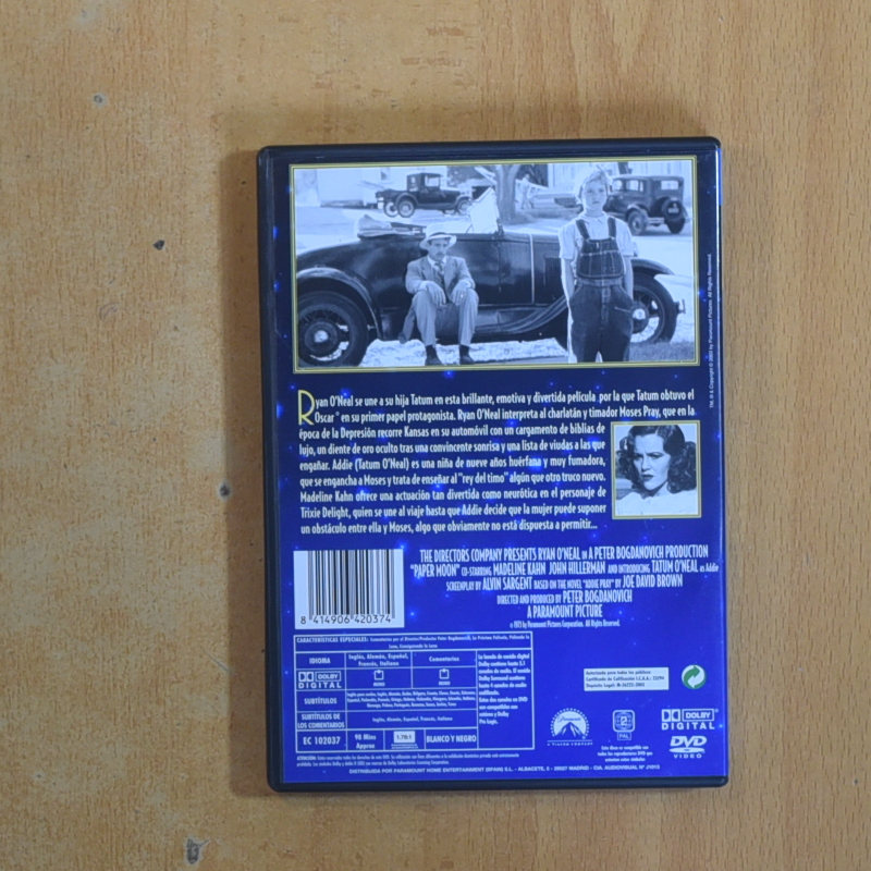 LUNA DE PAPEL - DVD