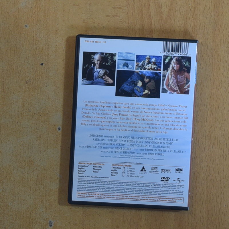 EN EL ESTANQUE DORADO - DVD